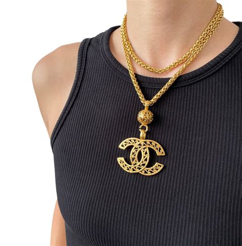 fashion chanel necklace|chanel necklace outlet.